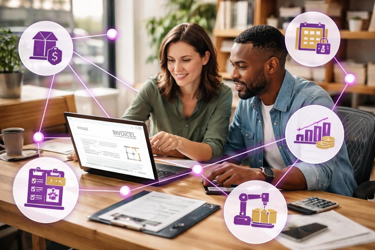 Connected AI business systems