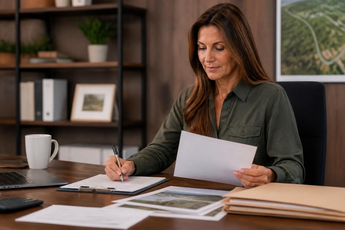 Land loan application checklist