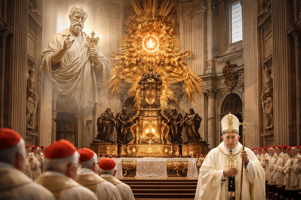 Feast of the Chair of Saint Peter celebration