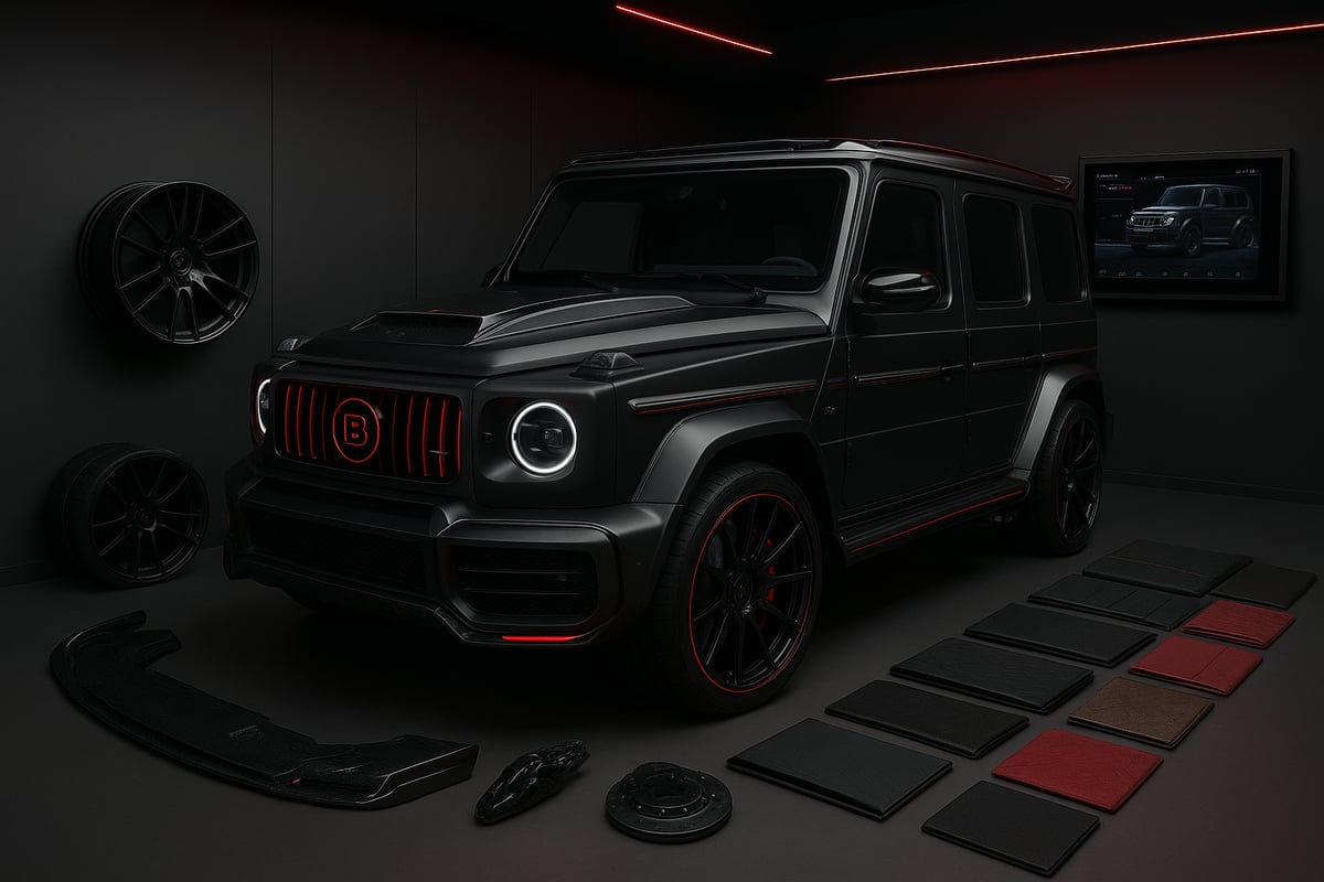 Brabus Customization Options: Building Your Ultimate Gwagon