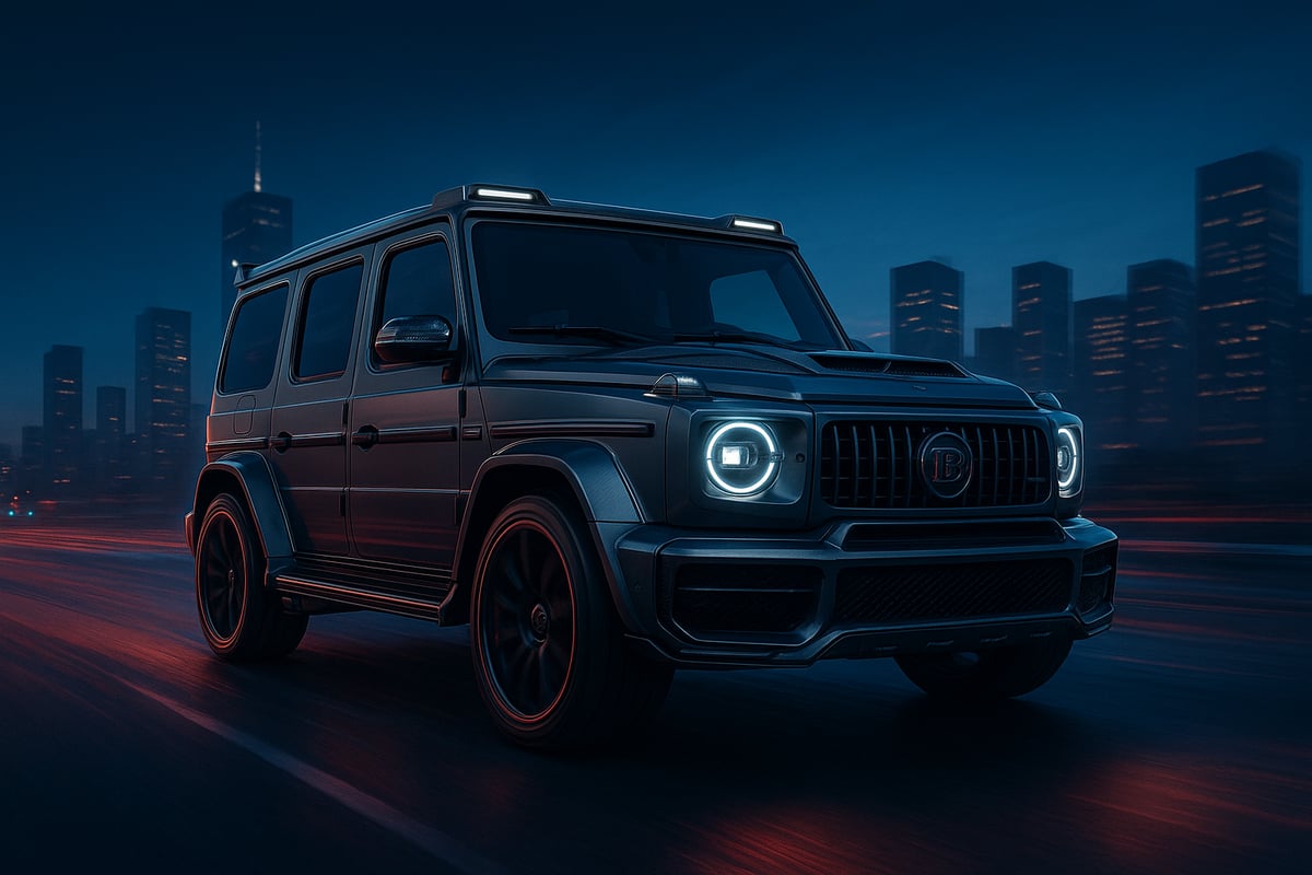 The Evolution of the Gwagon Brabus: Heritage Meets Innovation