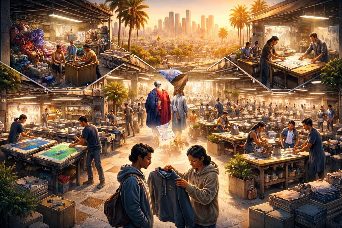 LA apparel manufacturing infrastructure