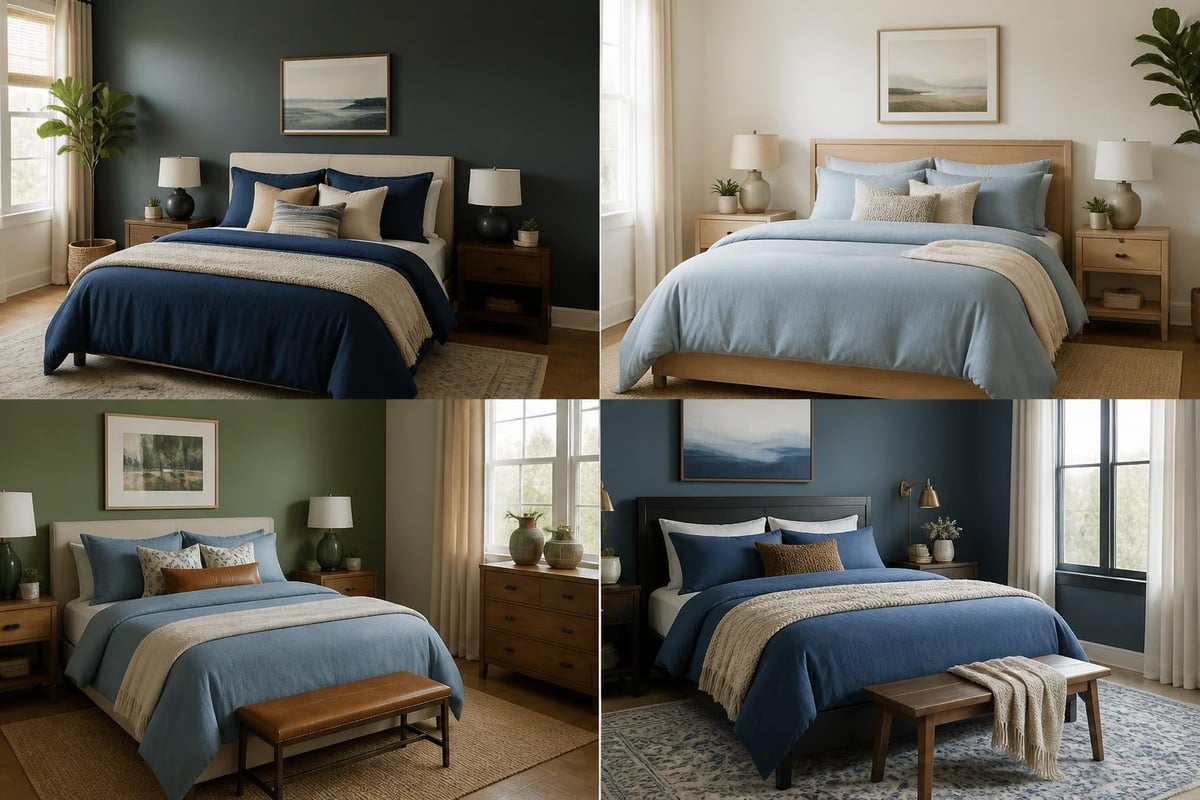 Bedroom color coordination