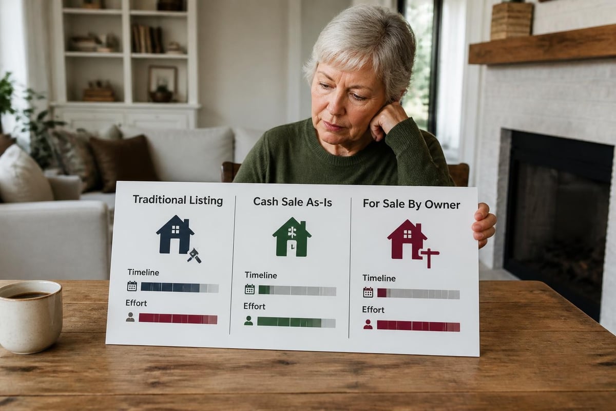 Sale method comparison for inherited homes
