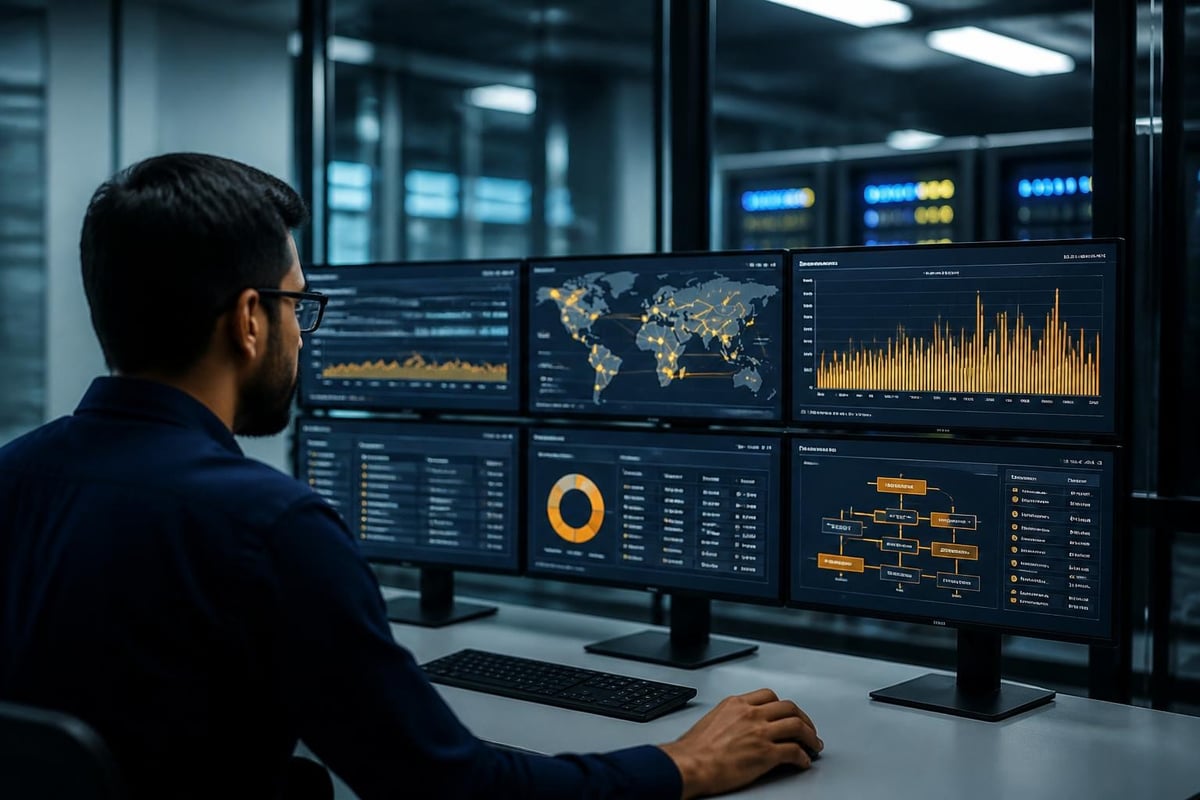 Cloud service monitoring dashboard