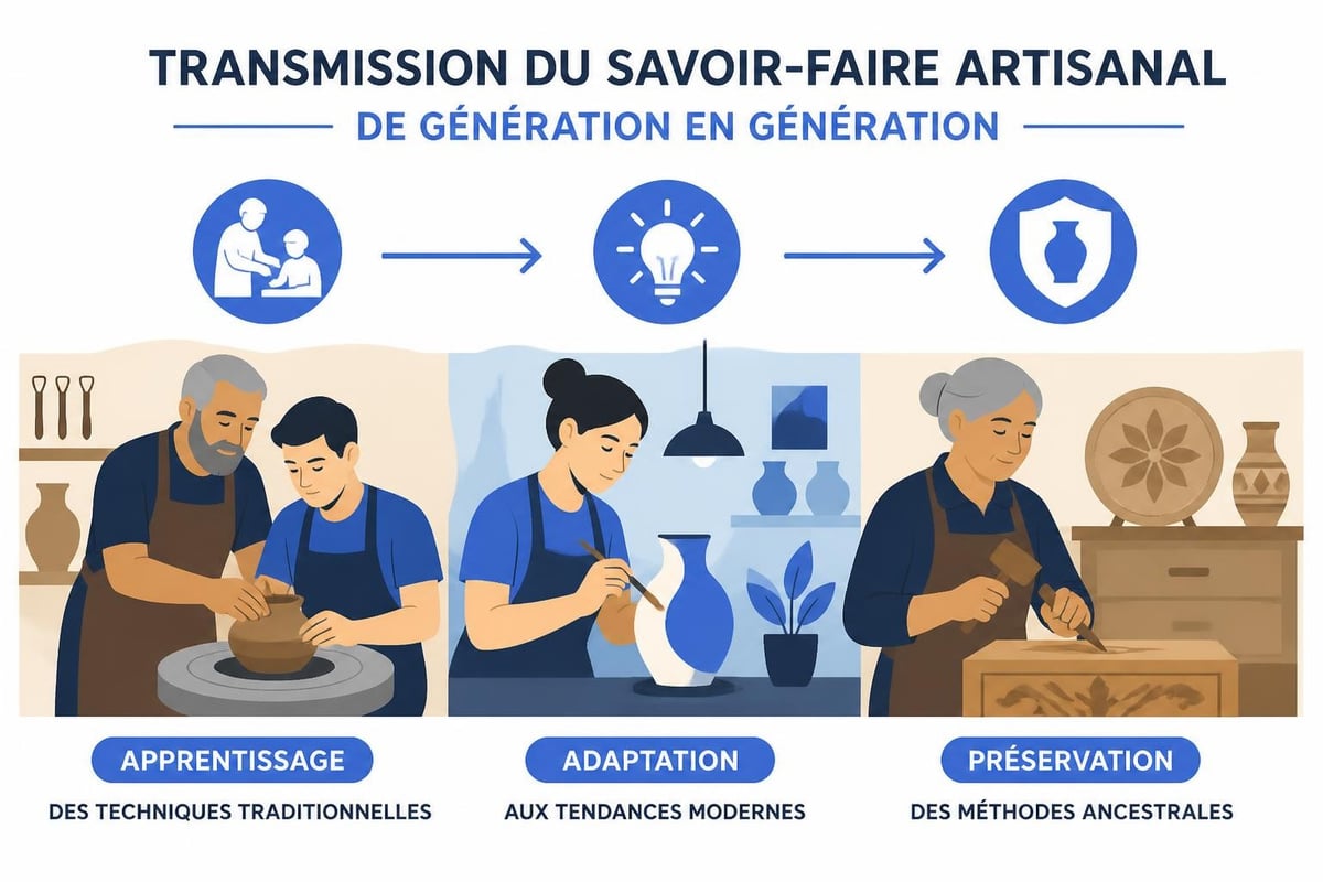 Transmission artisanale