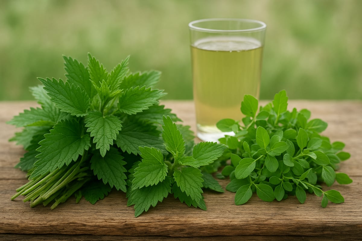 Meet the Plant Duo: Nettles & Cleavers for Puffiness and Heaviness