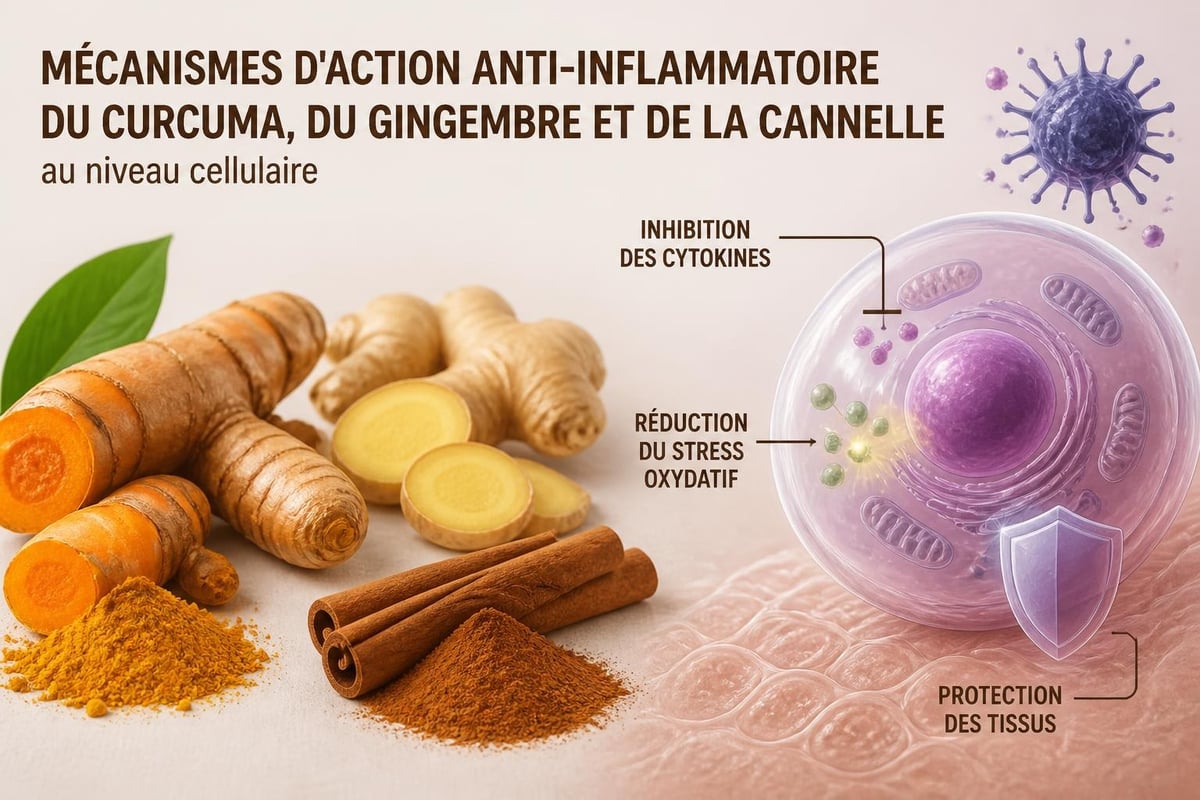 Propriétés anti-inflammatoires des épices