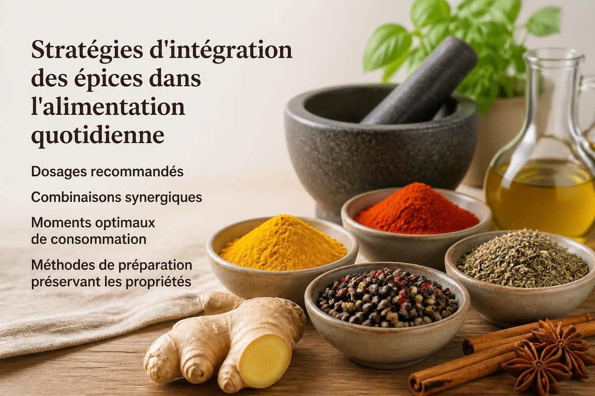 Utilisation quotidienne des épices