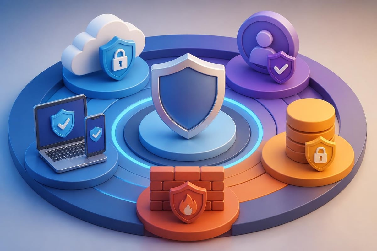Layered cyber security architecture