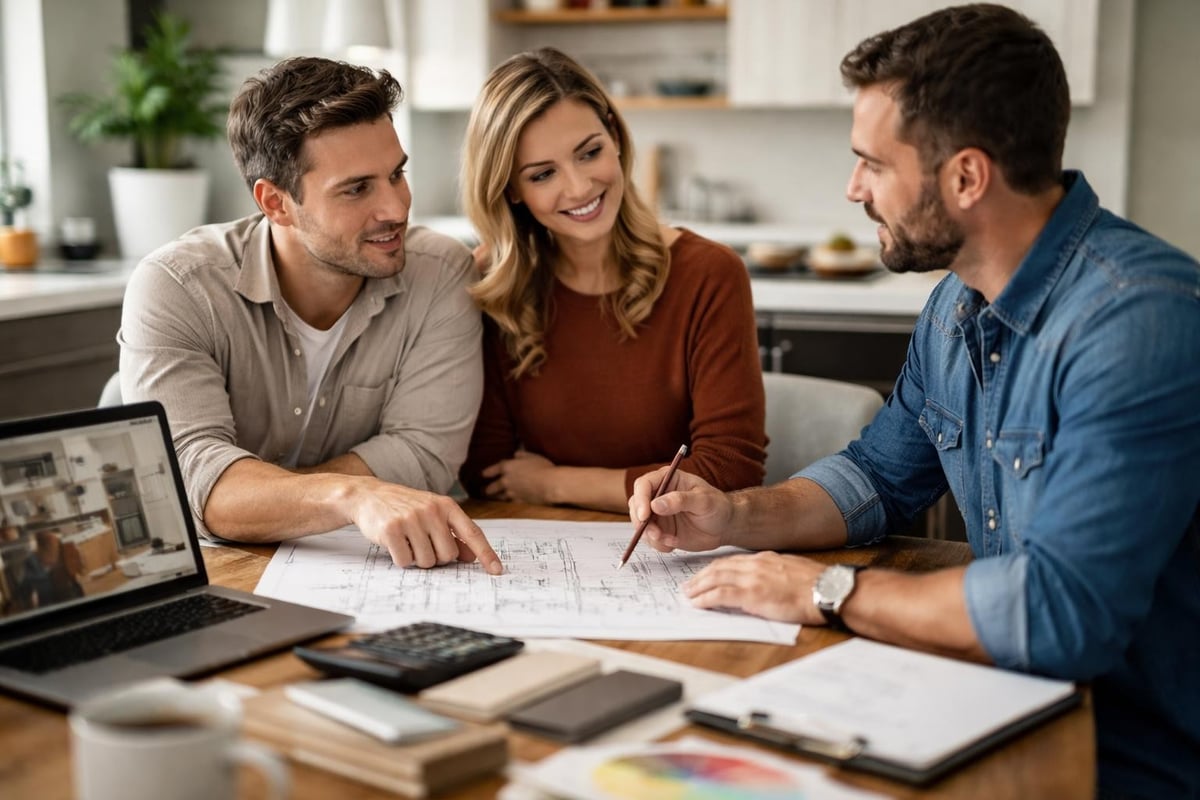 Kitchen renovation consultation process