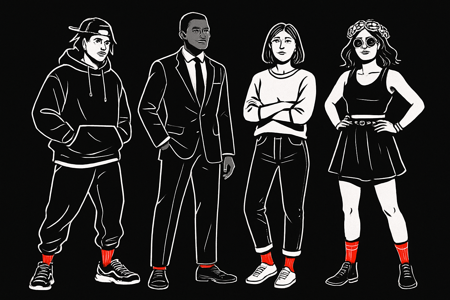 The 2025 Red Crew Sock Trend: Why Red?
