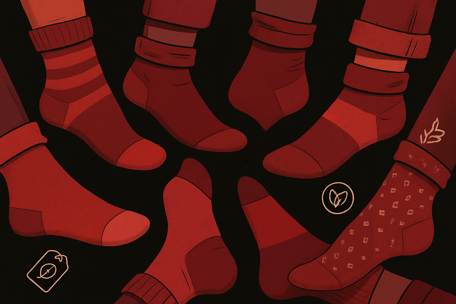 Choosing the Best Red Crew Socks: Materials & Features