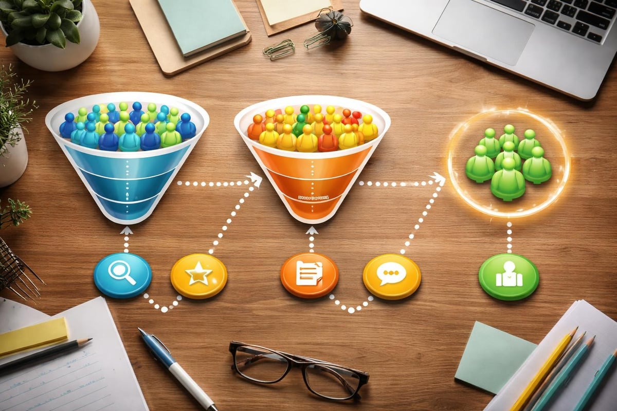 B2B lead kvalificering model