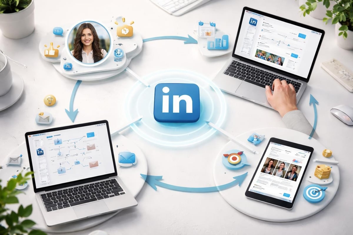 LinkedIn leadgenerering strategi