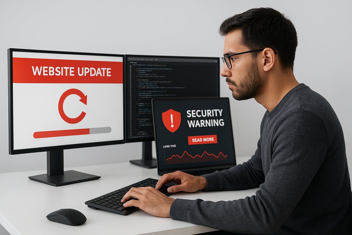 Schritt 1: Technische Wartung als Basis der Homepage-Pflege