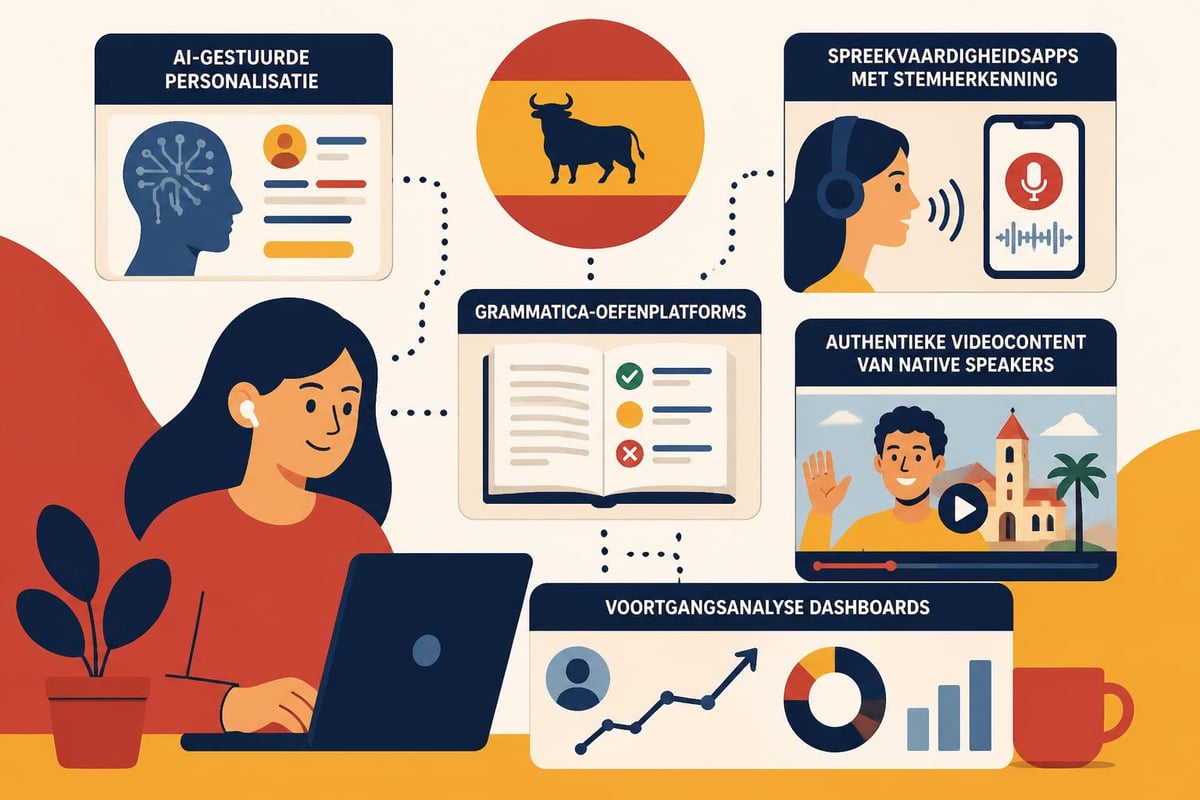 Digitale tools Spaans leren