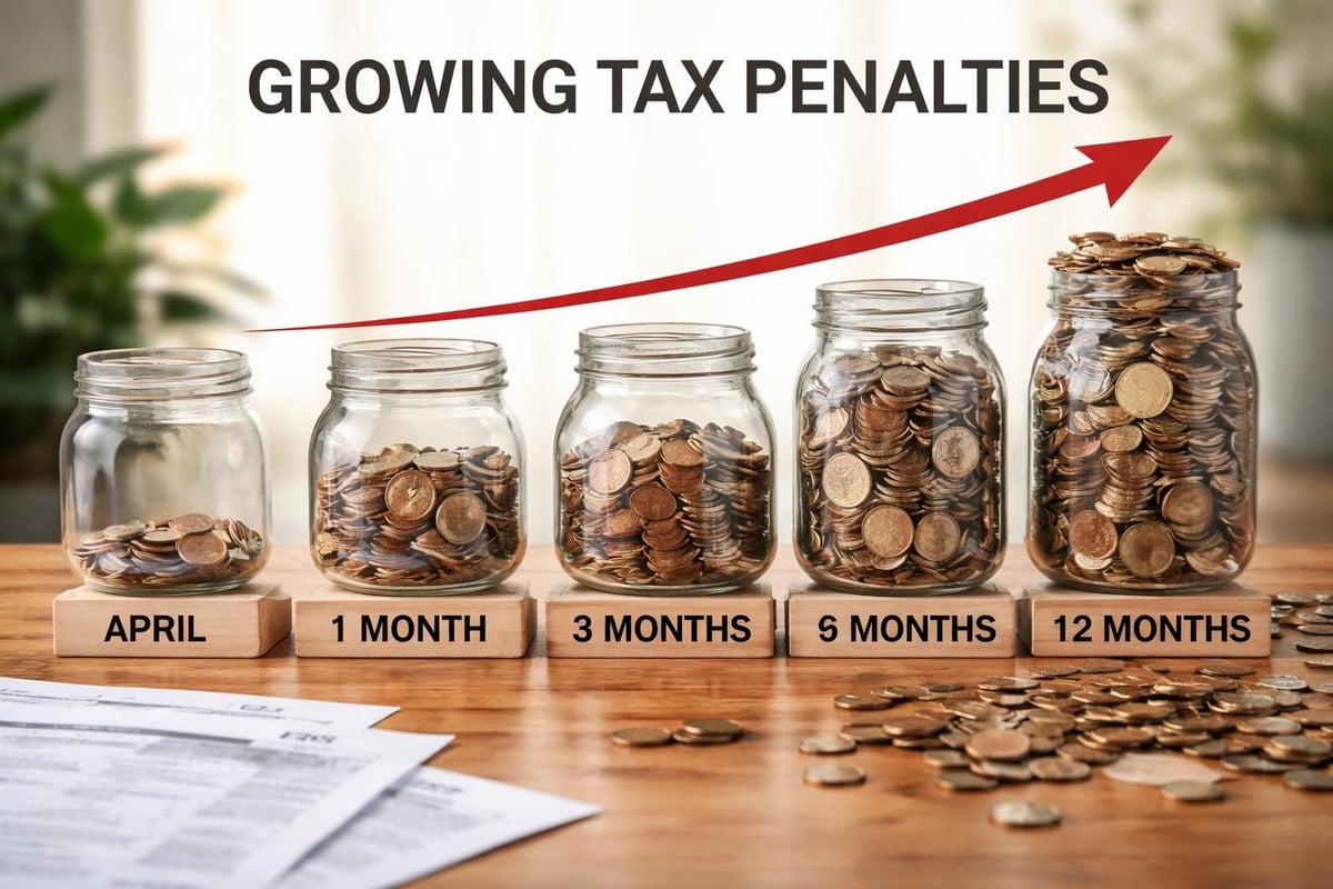 IRS penalty calculation timeline