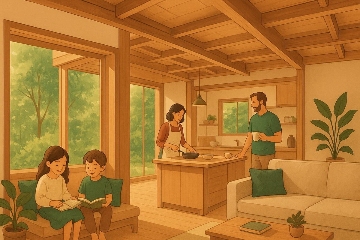 Living in an All Wooden House: Everyday Experience
