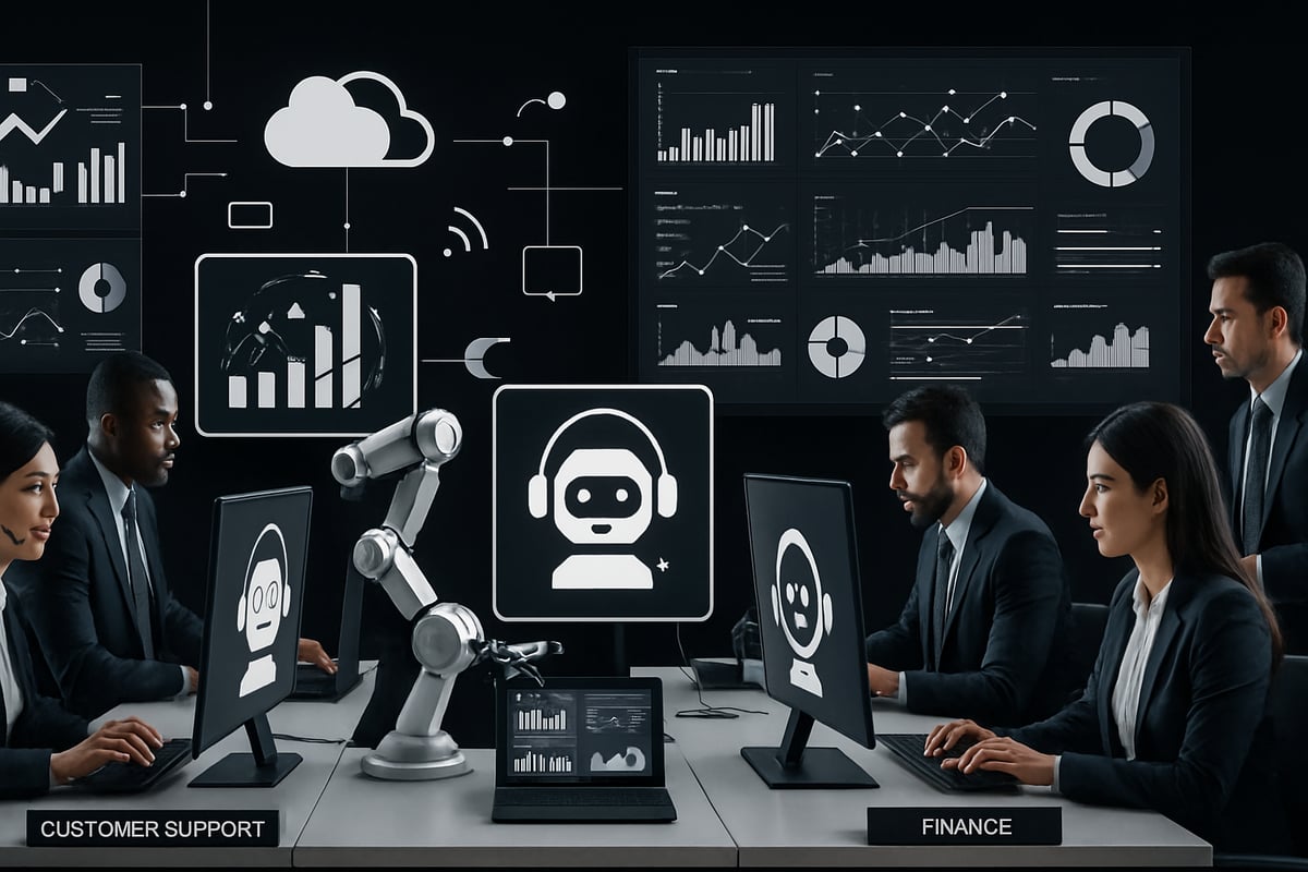 Nejčastější oblasti využití AI automatizace v moderních firmách