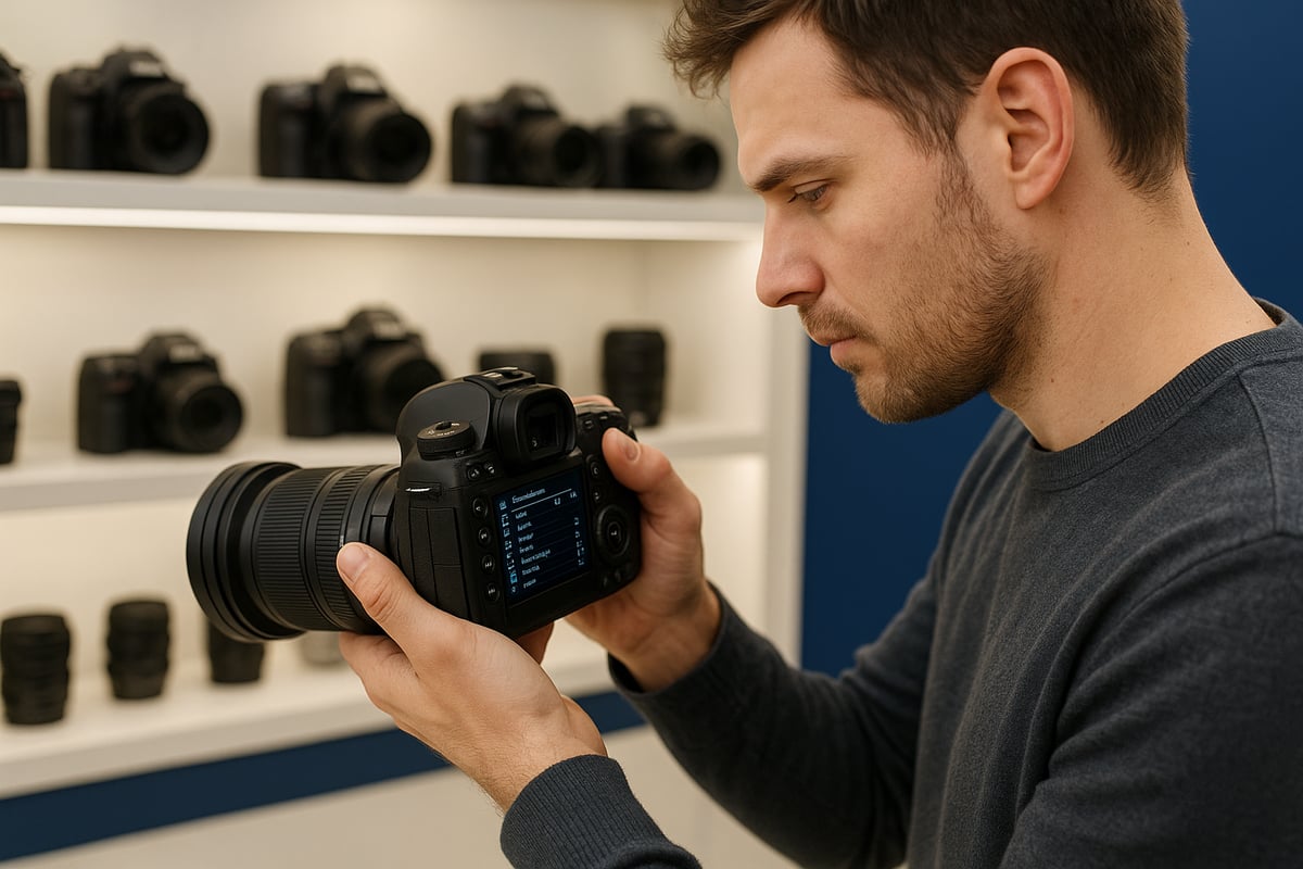 Expert tips for evaluating and testing DSLR features