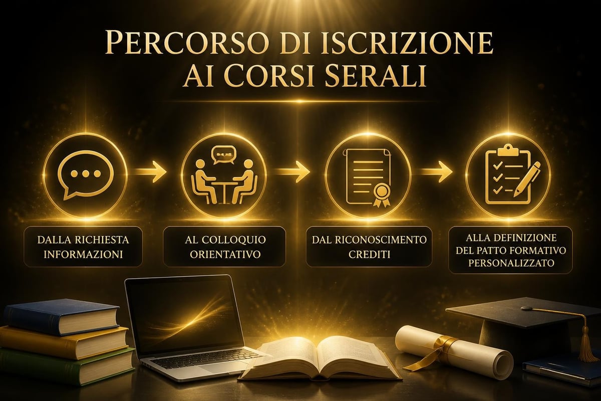Procedura iscrizione corso serale