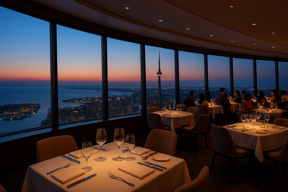 Dining Above the City: 360 Restaurant, VUE Bistros & Le Café