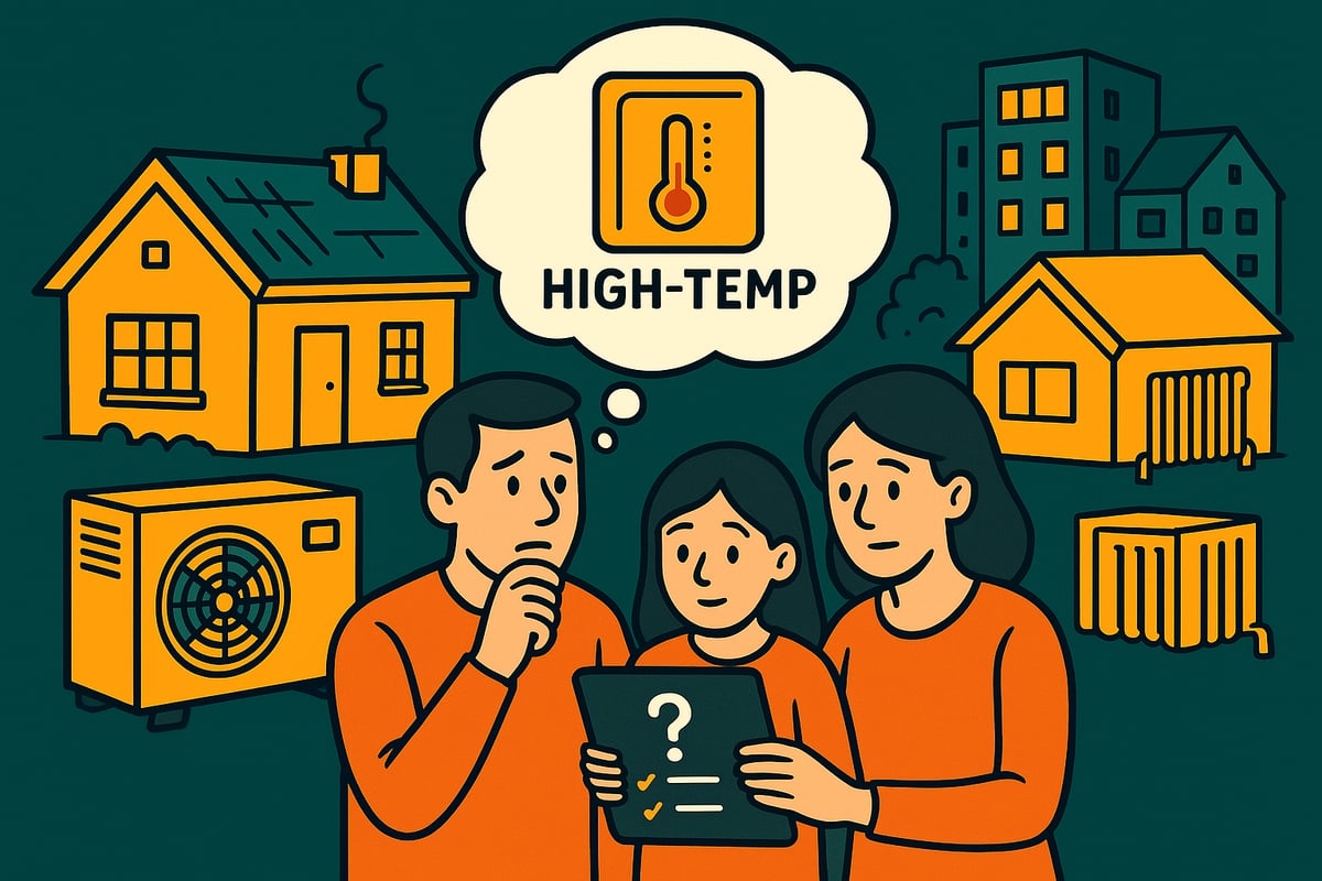 Za koga je visokotemperaturna toplotna črpalka najboljša izbira?