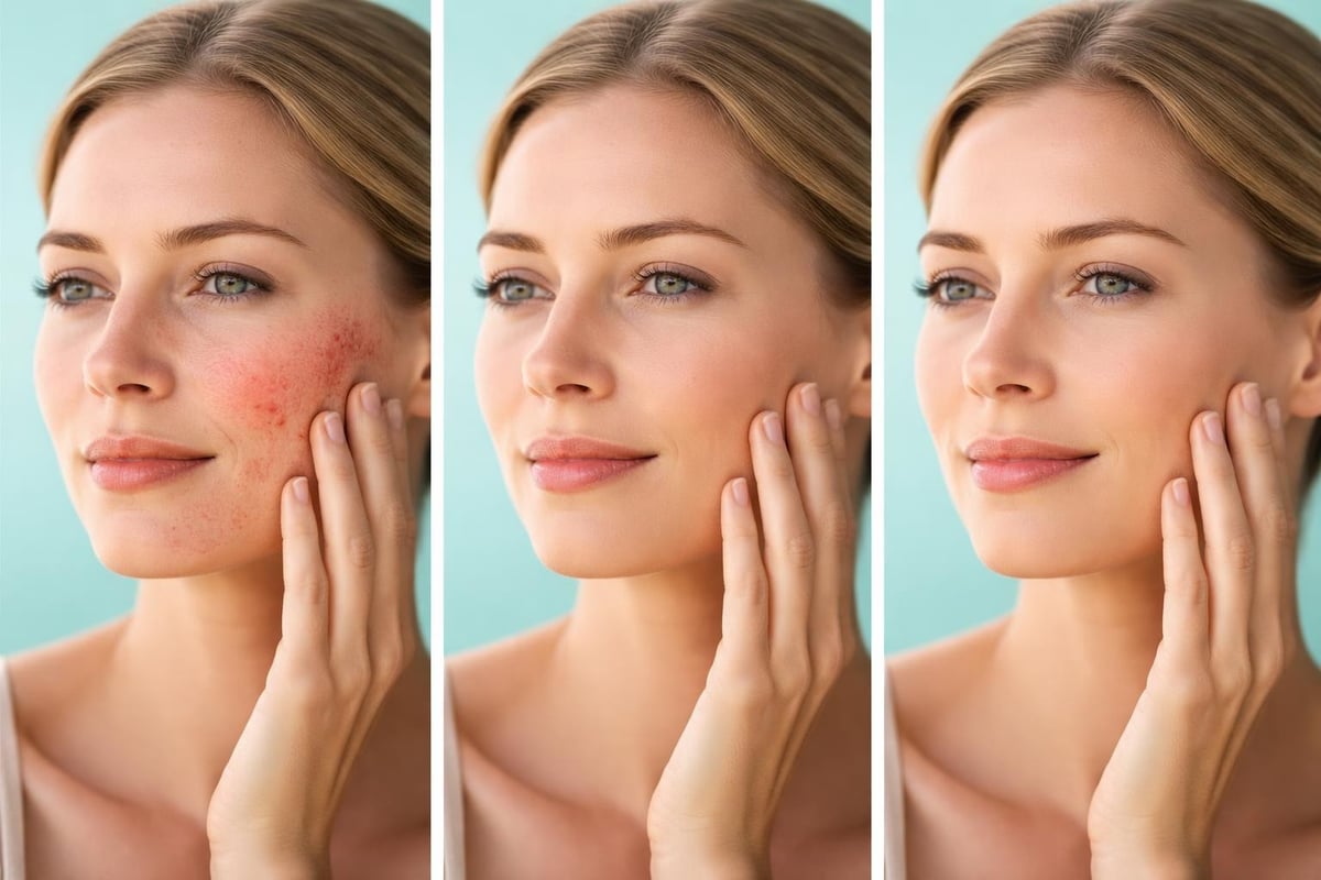 Skin barrier repair process