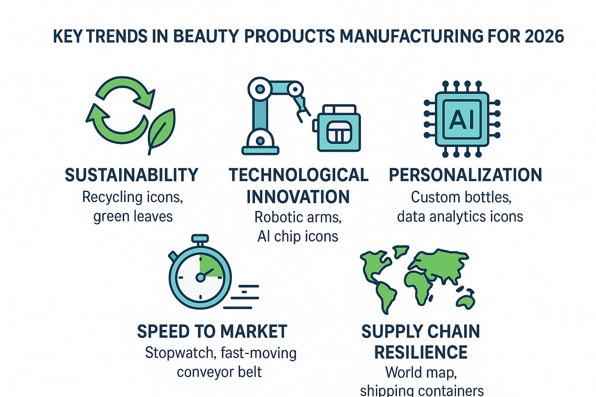Key Trends Shaping Beauty Product Manufacturing in 2026