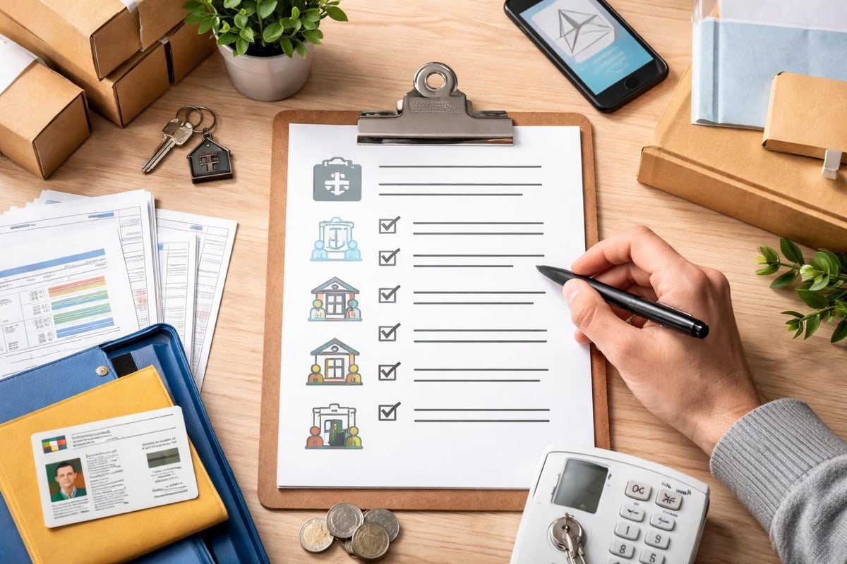 Checklist déménagement