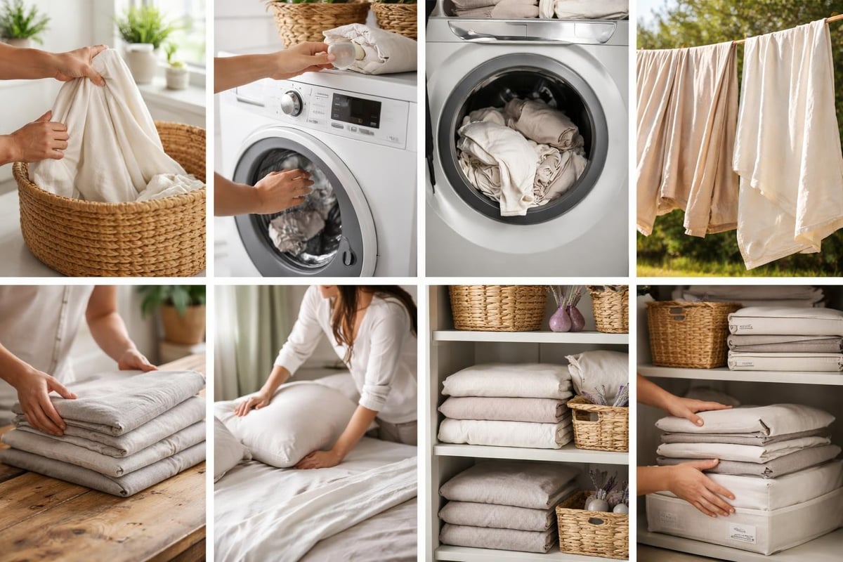 Linen care process
