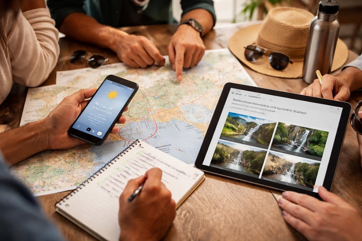 Day trip planning factors