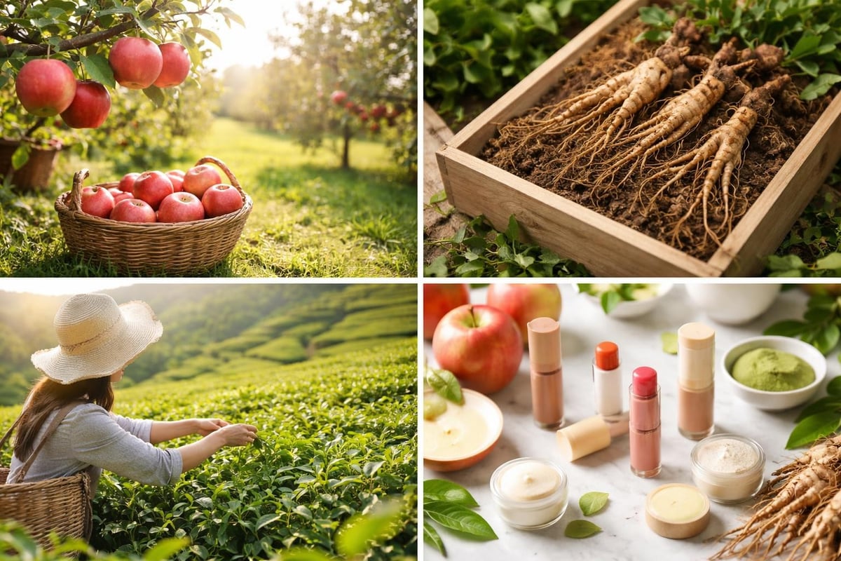 Korean botanical ingredients