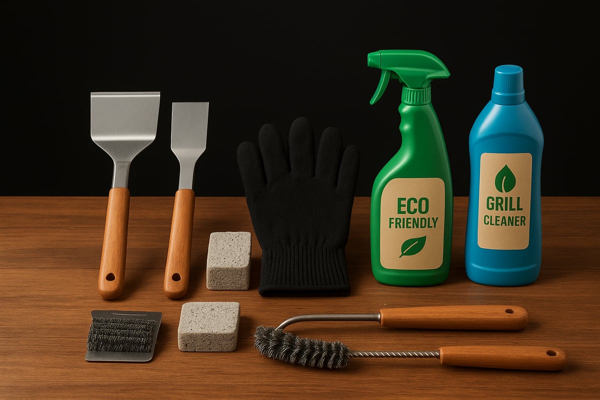 Essential Grill Cleaning Tools and Products