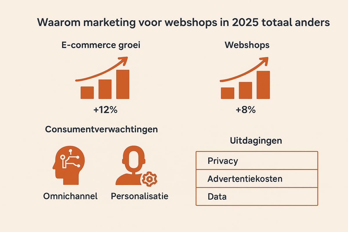 Waarom marketing voor webshops in 2025 totaal anders is