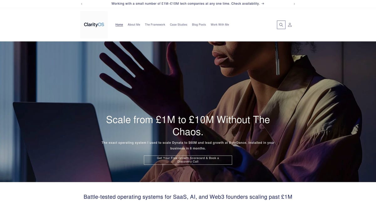 Business Coach Hertfordshire Guide: Expert Insights for 2026 - ClarityOS™: Operator-Level Growth Systems for Tech Founders