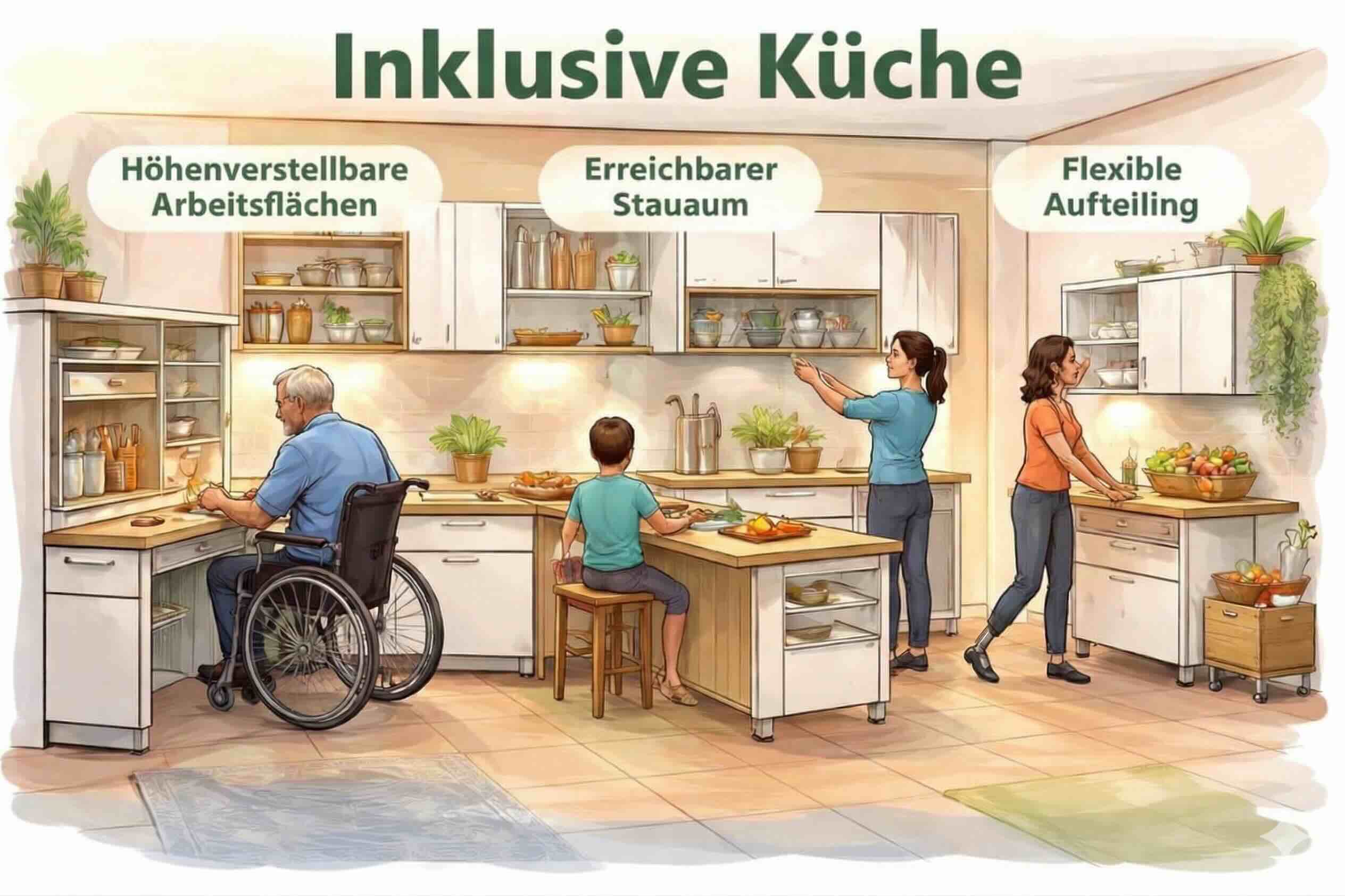Universelle Küchenplanung