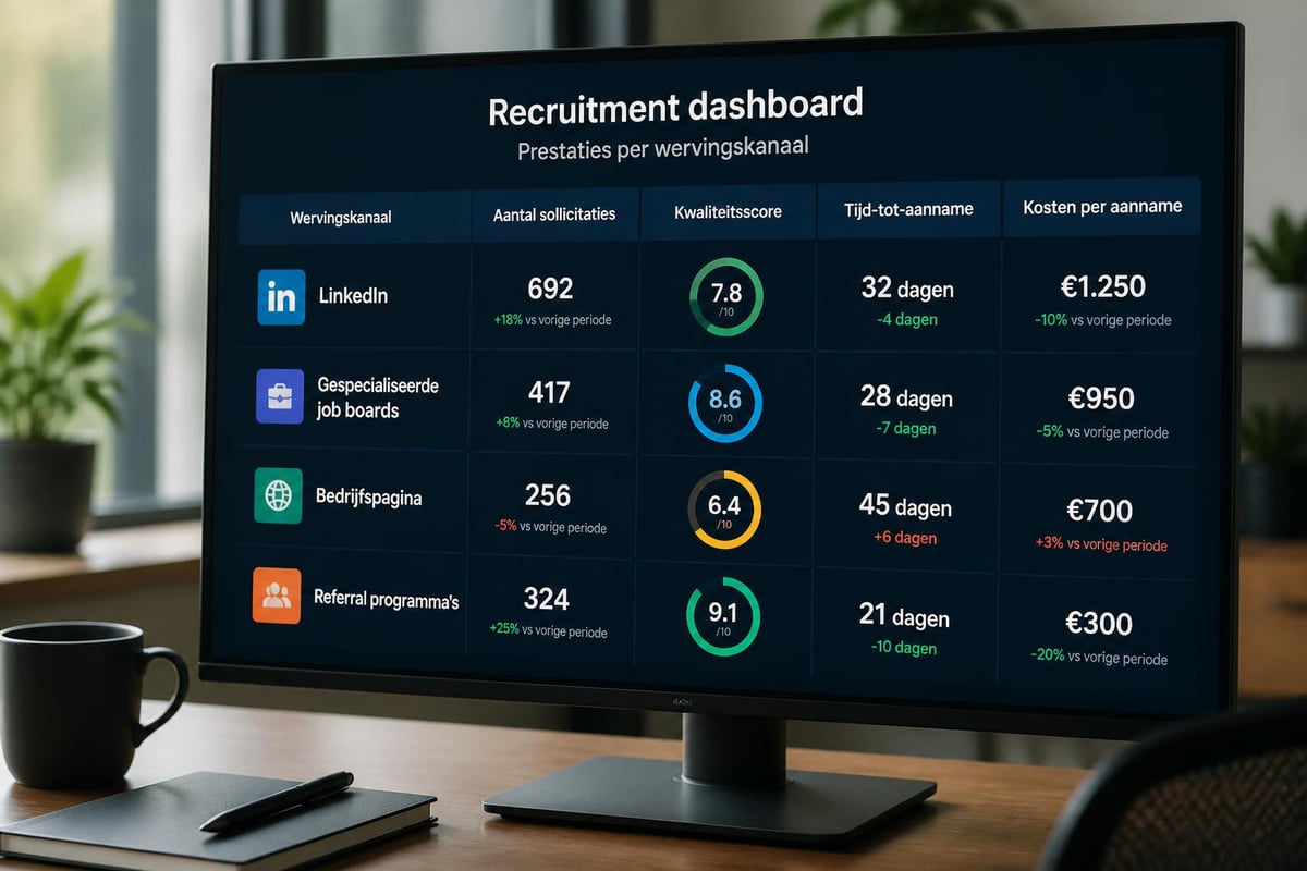 Recruitment channel performance