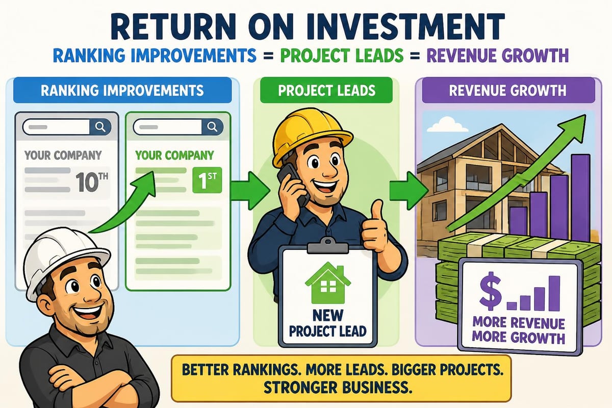 SEO ROI for contractors