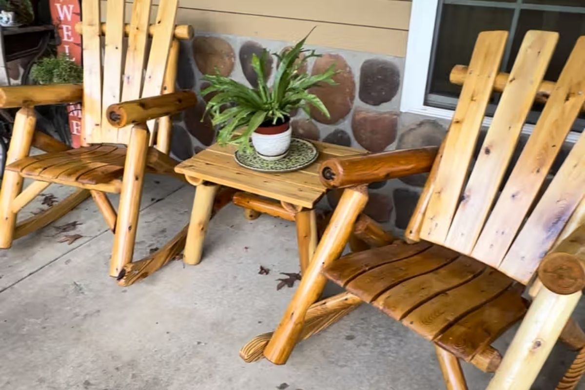 Key Materials for Rustic Porch Furniture