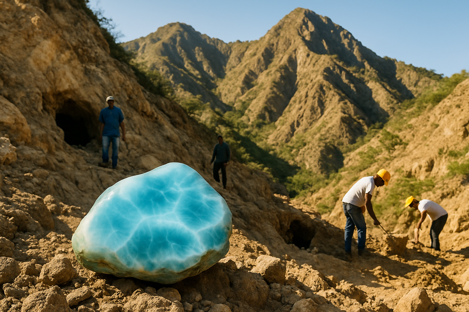 The Origins of Larimar: A Caribbean Treasure