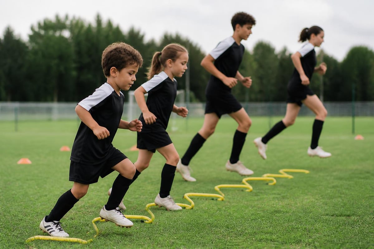 Youth soccer conditioning progression