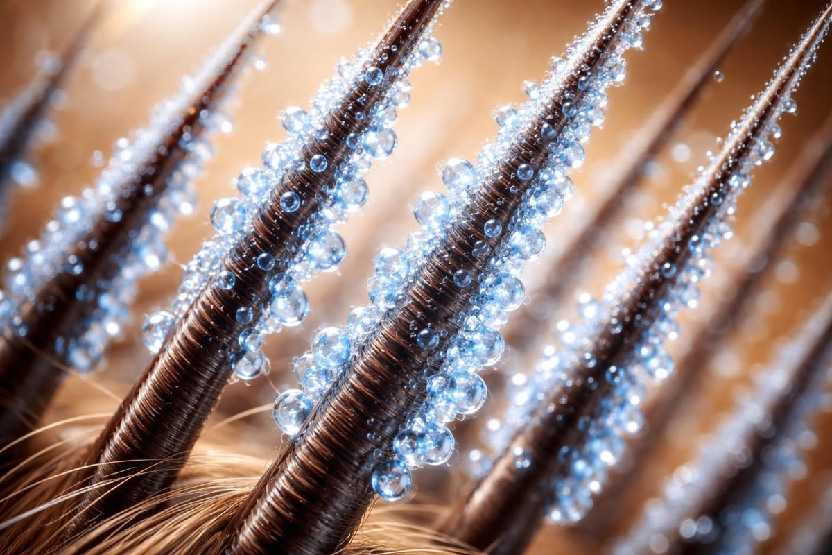 Volumizing spray coating mechanism