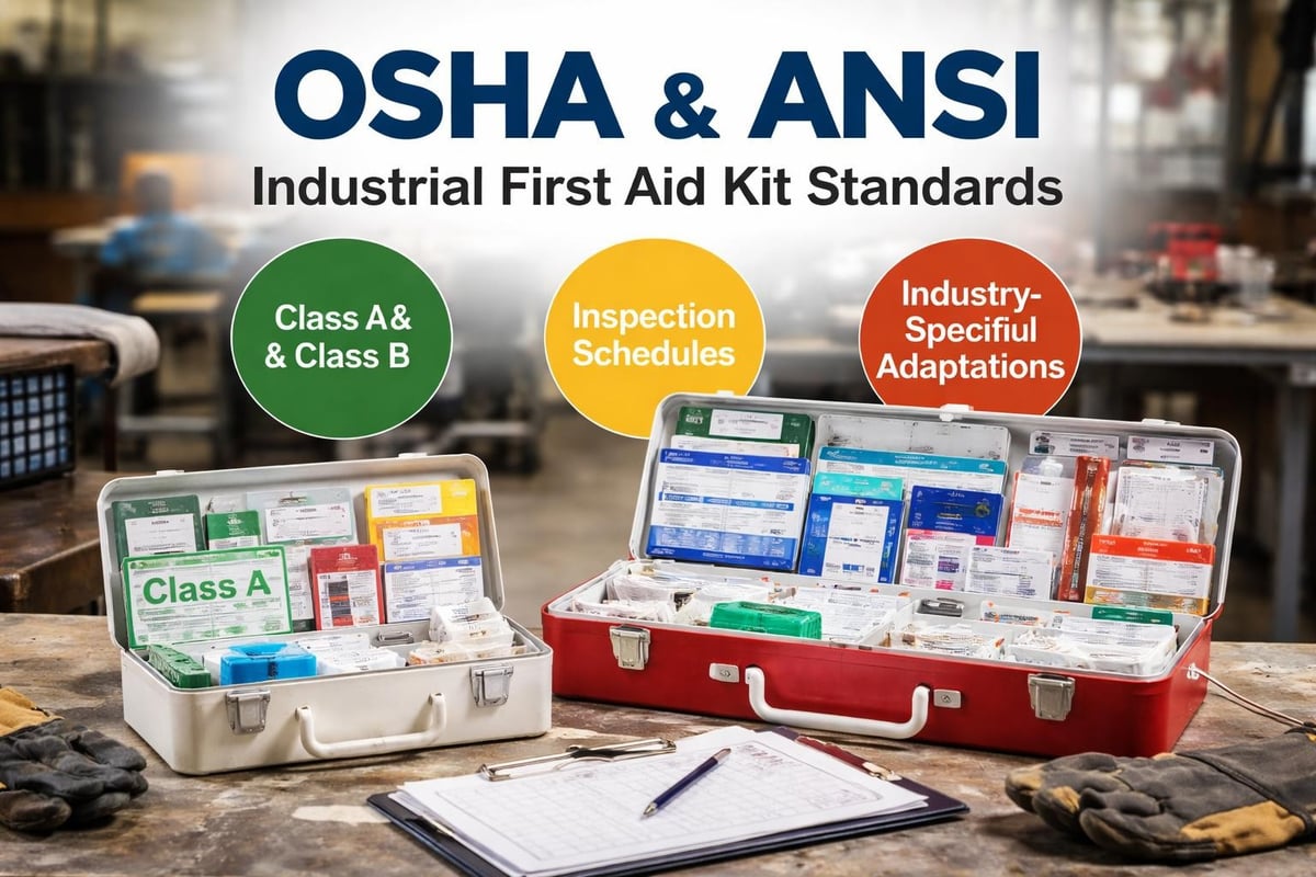 OSHA compliance framework for industrial first aid
