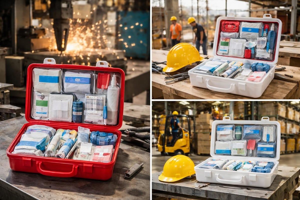 Industry-specific first aid kit configurations