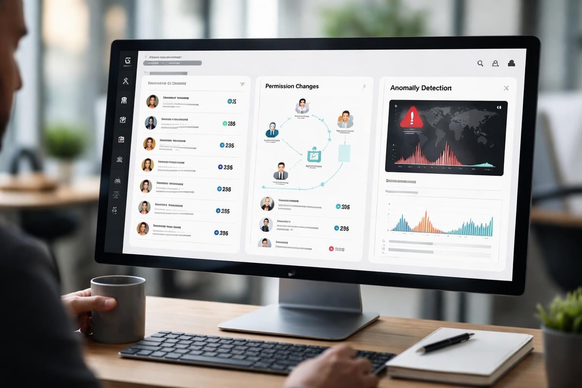 Sicherheitsüberwachung beim Datenaustausch
