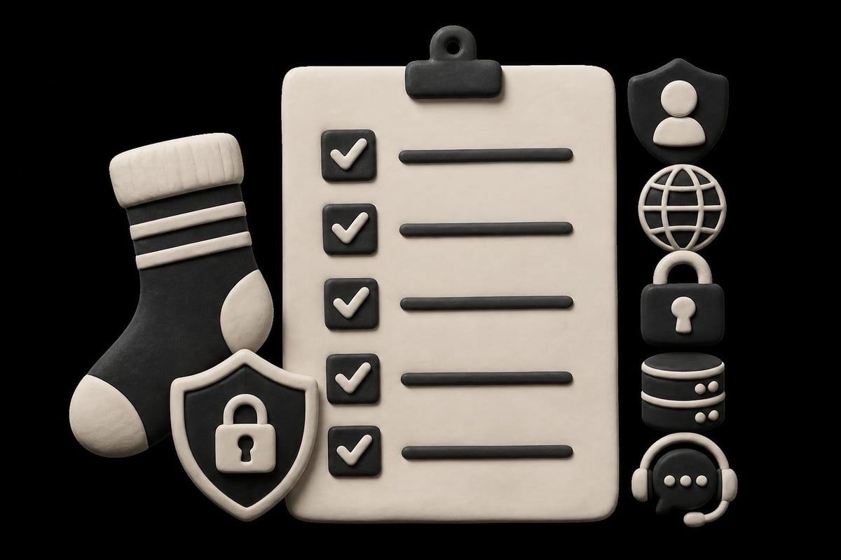 Proxy security evaluation checklist