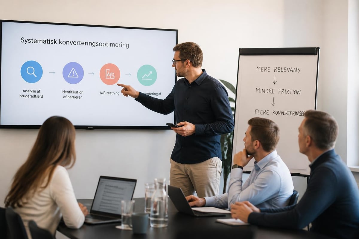 Konverteringsoptimering proces