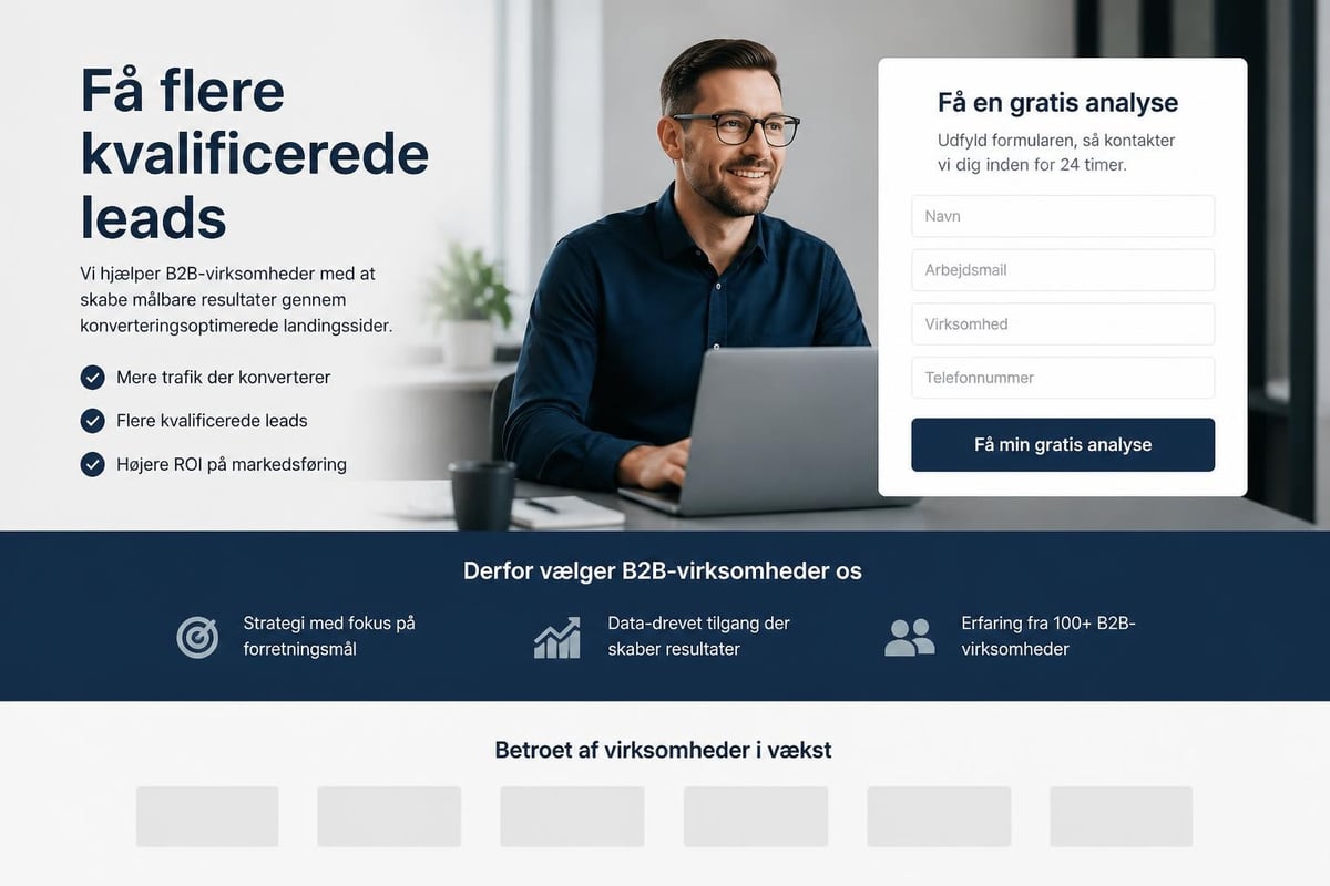Landingsside elementer